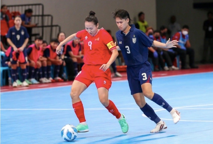 Đội tuyển futsal nữ Việt Nam đủ sức giành một trong 3 vị trí dẫn đầu giải châu Á (Ảnh: FAT). tt2.jpg