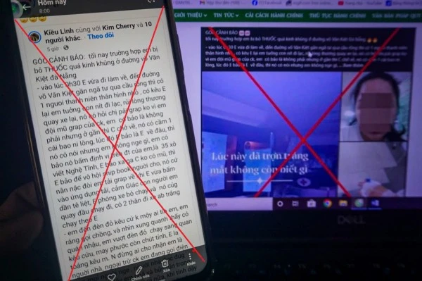 Công an TP Đà Nẵng khẳng định, nội dung đăng tải của tài khoản Facebook Kiều Linh về vụ bỏ thuốc mê giữa đường là hoàn toàn bịa đặt, không đúng sự thật.