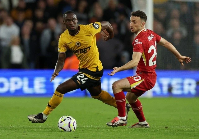 Diogo Jota lập công lớn trong lần trở lại đội hình xuất phát Liverpool.