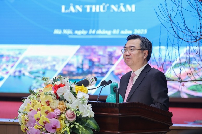 Bộ trưởng Bộ Xây dựng Nguyễn Thanh Nghị phát biểu tại hội nghị - Ảnh: VGP/Nhật Bắc Bộ trưởng Bộ Xây dựng Nguyễn Thanh Nghị phát biểu tại hội nghị - Ảnh: VGP/Nhật Bắc