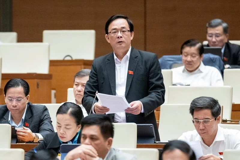 Đại biểu Triệu Quang Huy (Đoàn Lạng Sơn)