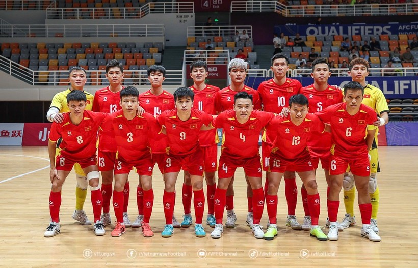 Tuyển nam Futsal Việt Nam vươn lên top 20 thế giới. (Nguồn: VFF)