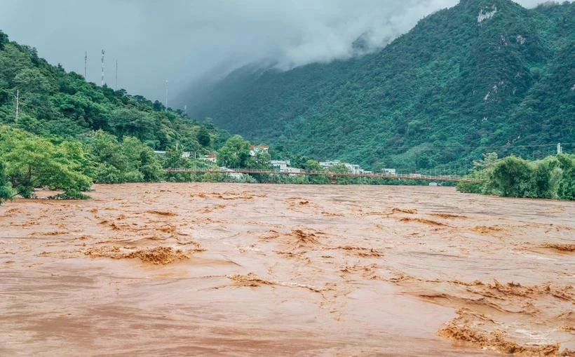 Việt Nam nằm trong nhóm dễ chịu ảnh hưởng của rủi ro khí hậu. (Ảnh: Bảo Chung/TTXVN phát)