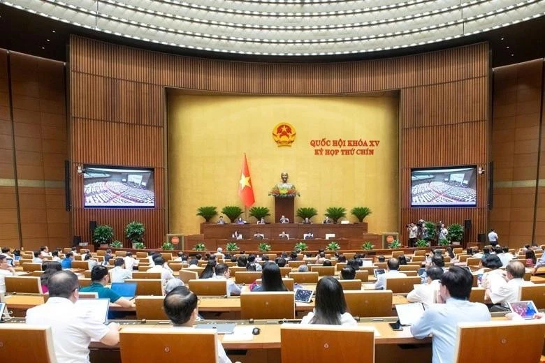 Kỳ họp thứ 9, Quốc hội khóa XV. Ảnh: Quốc hội