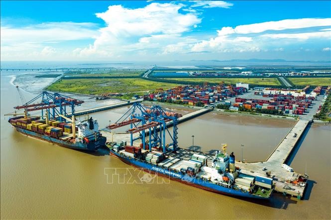 Cảng Hải Phòng. Ảnh minh họa: An Đăng/TTXVN Cảng Hải Phòng. Ảnh minh họa: An Đăng/TTXVN