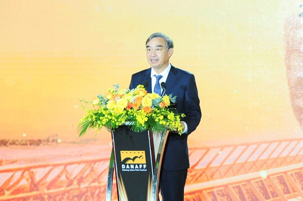 Chủ tịch UBND TP. Đà Nẵng Lê Trung Chinh bày tỏ sự tự hào khi Đà Nẵng được chọn là nơi tổ chức LHP