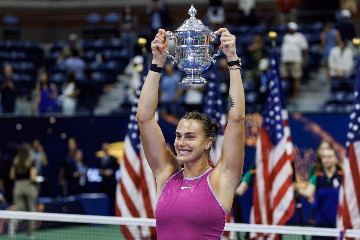 Sabalenka vô địch đơn nữ US Open 2024. (Ảnh: Reuters).