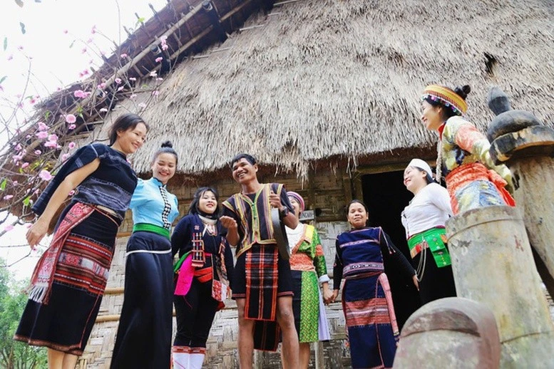 Nhiều hoạt động đặc sắc tháng 5 với chủ đề “Bác Hồ với cộng đồng các dân tộc Việt Nam” tại Làng Văn hóa - Du lịch các dân tộc Việt Nam. Ảnh: VGP