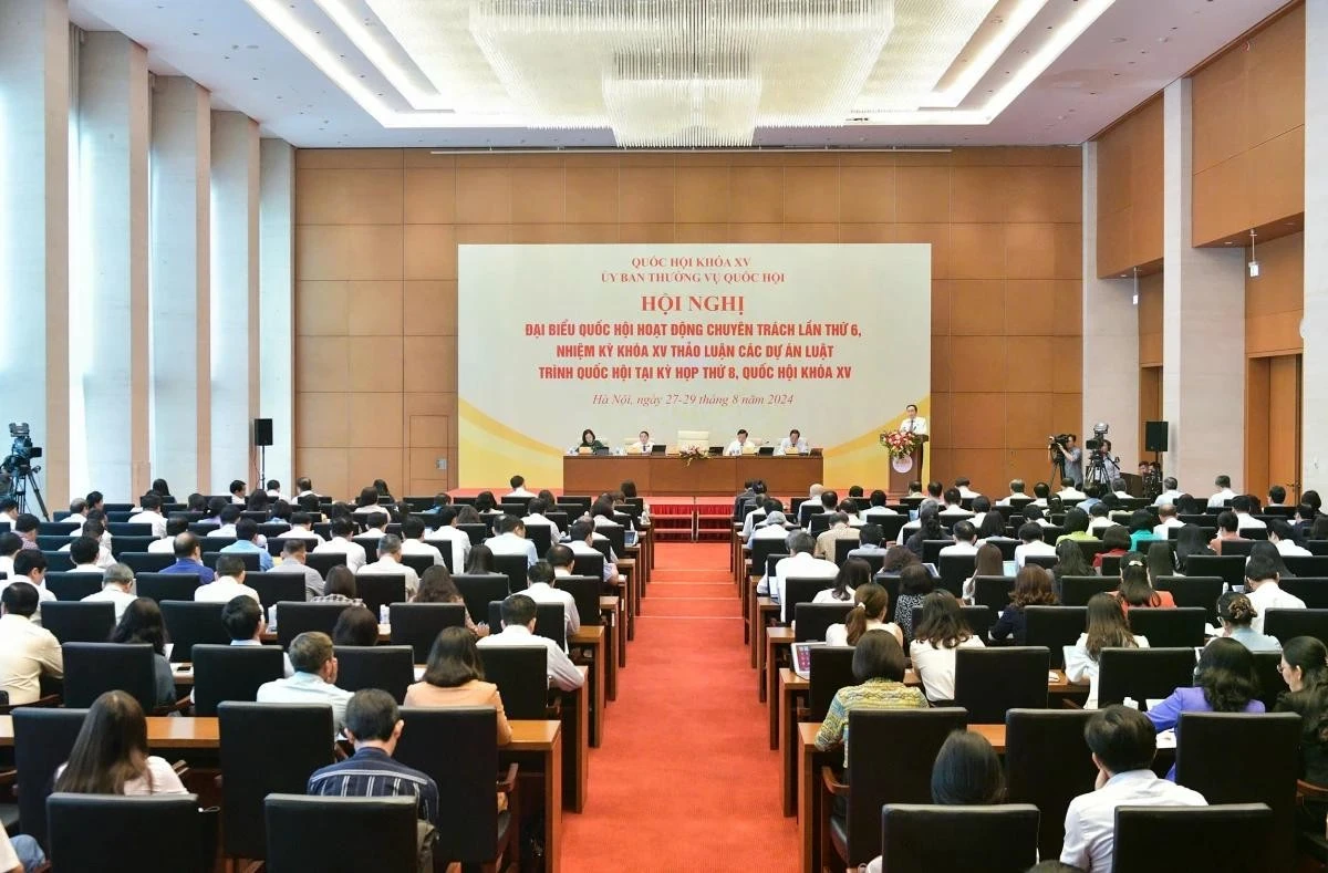 Hội nghị đại biểu Quốc hội hoạt động chuyên trách lần thứ 6.