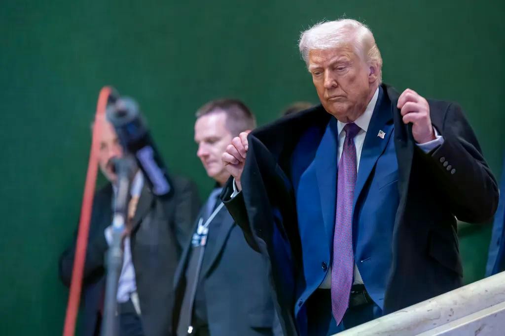 Tổng thống Mỹ Donald Trump tại Diễn đàn Kinh tế Thế giới ở Davos, Thụy Sĩ, ngày 22/1/2026 (Ảnh: AP)