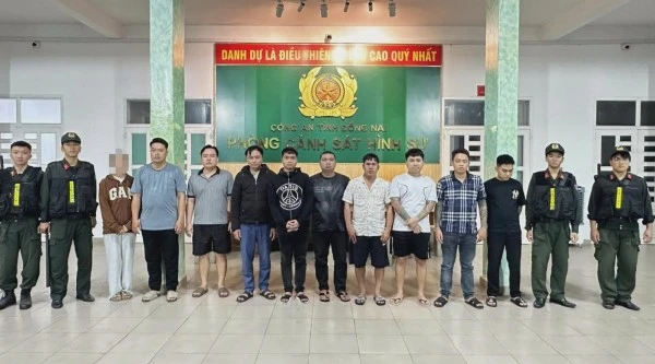 Các đối tượng trong vụ án.