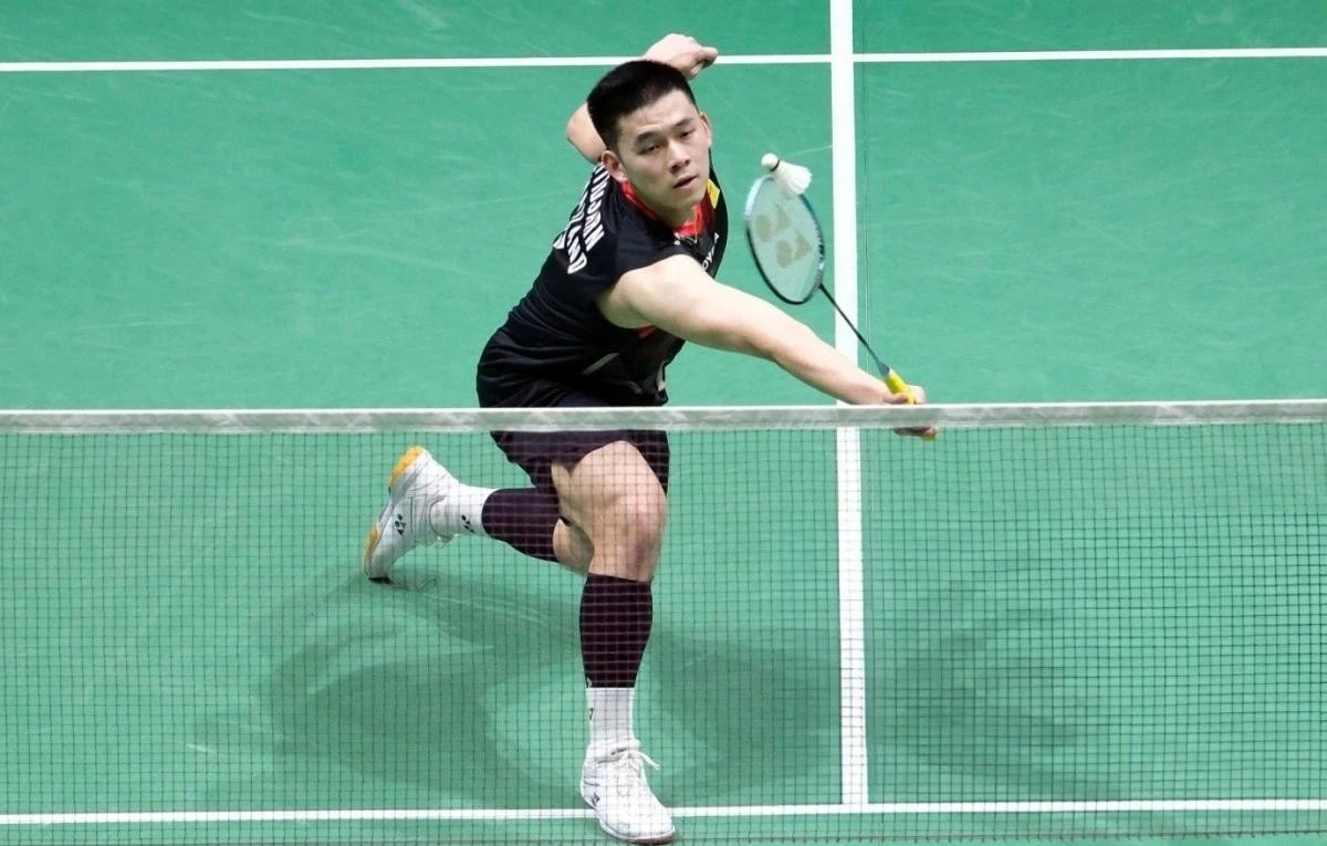 Tay vợt cầu lông Kunlavut Vitidsarn.