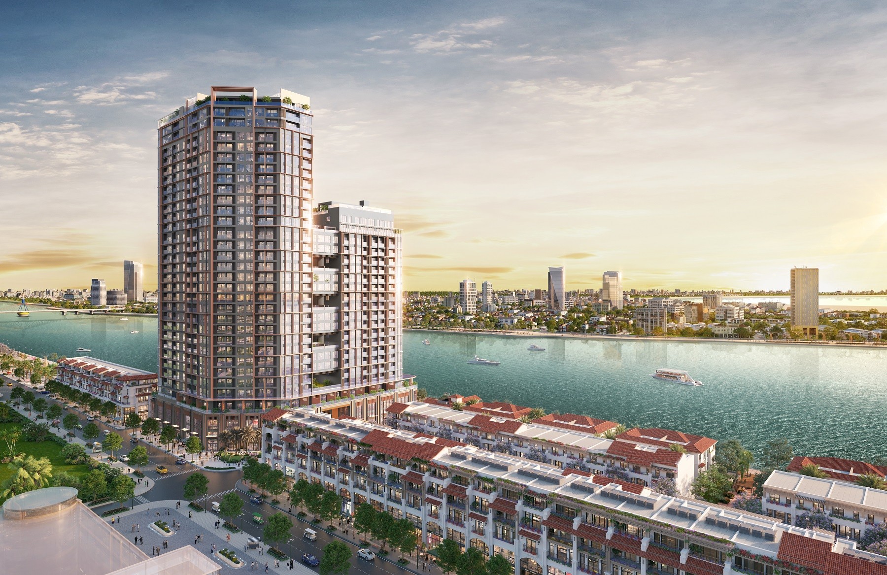 Sun Symphony Residence tiên phong áp dụng mô hình semi-compound tại Đà Nẵng. anh-1.jpg