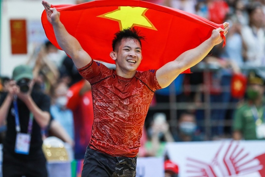 Võ sĩ Đào Hồng Sơn. Ảnh: Quang Vinh Võ sĩ Đào Hồng Sơn. Ảnh: Quang Vinh