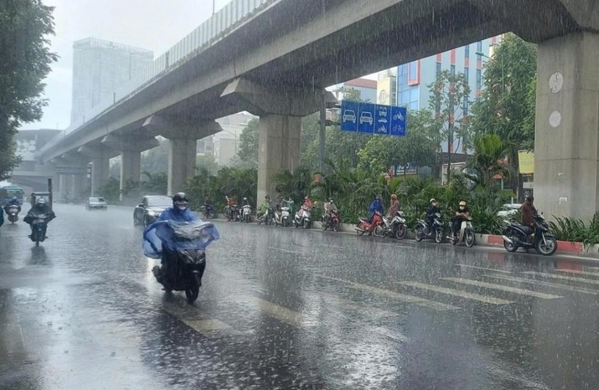Thời tiết hôm nay (29/6): Miền Bắc, Hà Nội mưa lớn cục bộ. Ảnh minh họa/vov.vn. Thời tiết hôm nay (29/6): Miền Bắc, Hà Nội mưa lớn cục bộ. Ảnh minh họa/vov.vn.