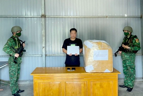 Cục Phòng, chống ma túy và tội phạm Bộ Tư lệnh Bộ đội Biên phòng chủ trì, phối hợp Bộ đội Biên phòng các tỉnh Quảng Bình, Hà Tĩnh, Công an TP Hà Nội bắt giữ đối tượng có hành vi vận chuyển trái phép 12kg cần sa khô.