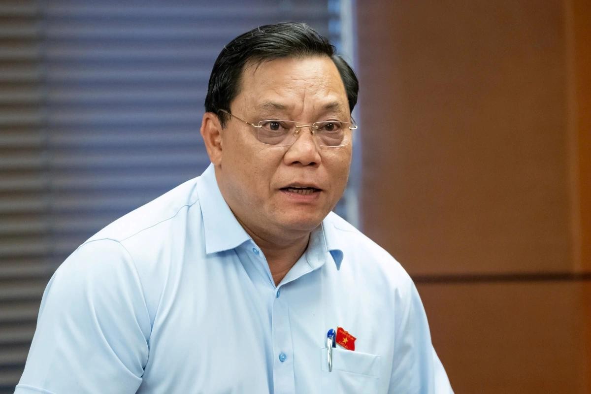 Đại biểu Nguyễn Hải Trung (Đoàn Hà Nội). (Ảnh: Phạm Thắng) Đại biểu Nguyễn Hải Trung (Đoàn Hà Nội). (Ảnh: Phạm Thắng)