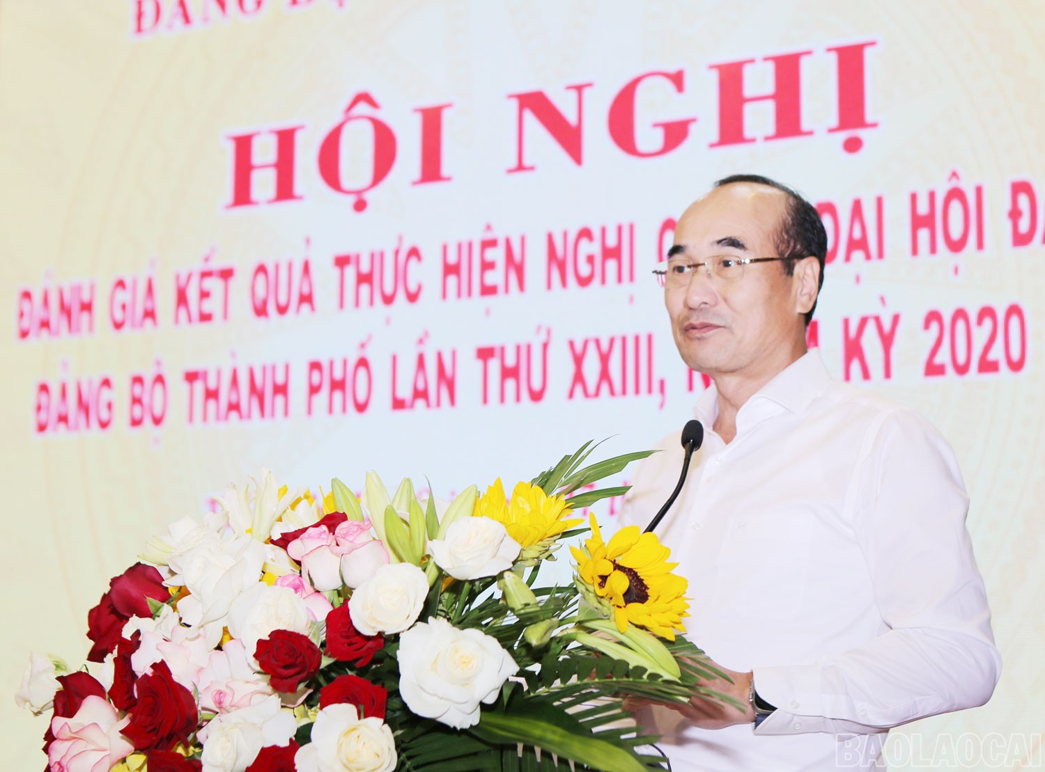 Đồng chí Vũ Xuân Cường, Phó Bí thư Thường trực Tỉnh ủy, Chủ tịch HĐND tỉnh phát biểu chỉ đạo tại hội nghị. tp5.jpg