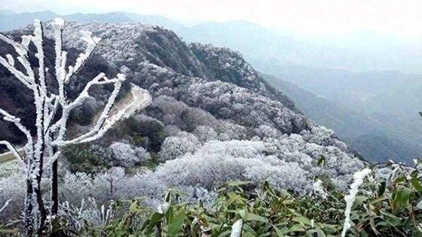 Ngày và đêm 5/11, không khí lạnh tiếp tục ảnh hưởng đến các nơi khác ở phía Đông Bắc Bộ - Ảnh: Trung tâm DBKTTV quốc gia.