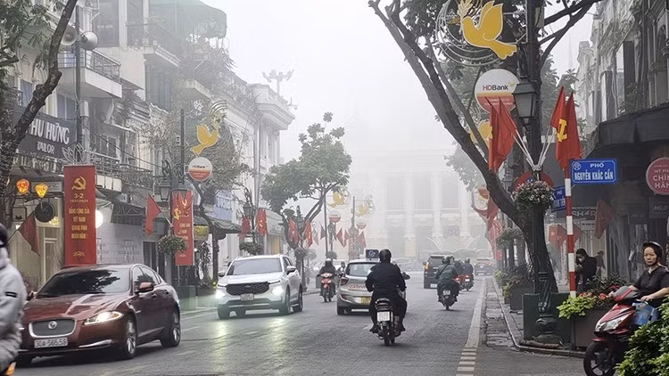 Thời tiết hôm nay (3/3): Bắc Bộ mưa phùn, sương mù về đêm và sáng sớm. Ảnh minh họa: baotintuc.vn