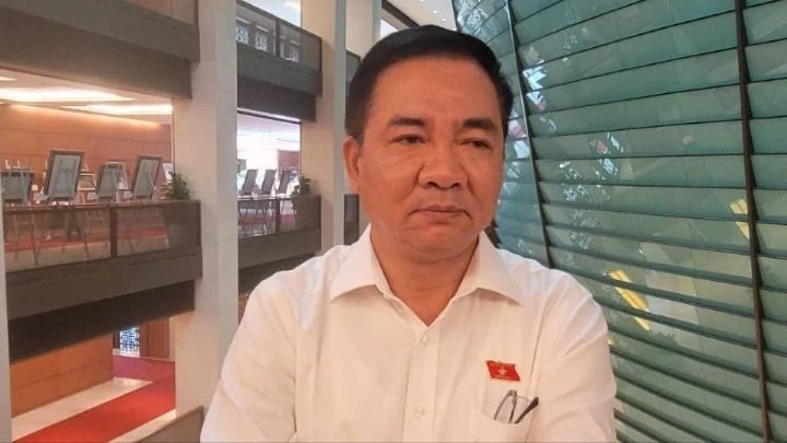 Trung tướng Nguyễn Minh Đức, đại biểu Quốc hội TPHCM. Ảnh: LÂM NGUYÊN