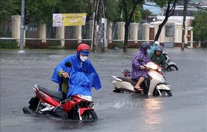 Thời tiết hôm nay (25-11): Đề phòng mưa lớn, lốc sét từ Quảng Trị đến Phú Yên. Ảnh minh họa: TTXVN