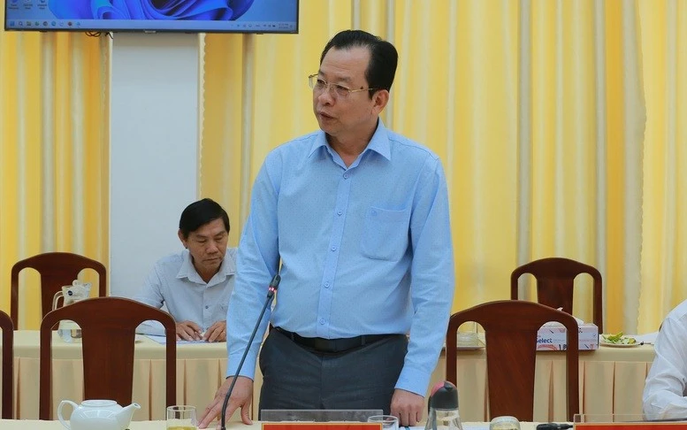 Ông Vương Quốc Nam - Phó Chủ tịch UBND tỉnh Sóc Trăng - Ảnh: VGP/Minh Khôi