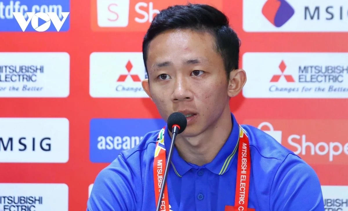 Châu Ngọc Quang quyết tâm vô địch ASEAN Cup 2024 cùng ĐT Việt Nam (Ảnh: Như Đạt).
