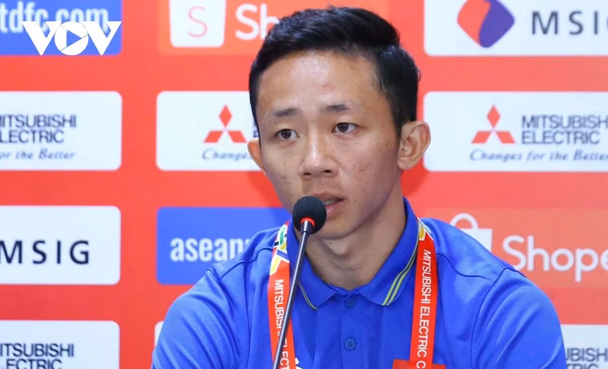 Châu Ngọc Quang quyết tâm vô địch ASEAN Cup 2024 cùng ĐT Việt Nam (Ảnh: Như Đạt).