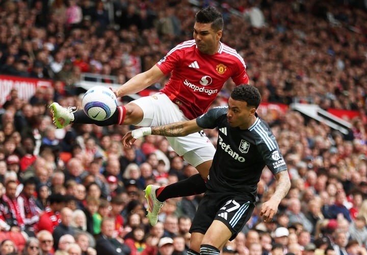 Man Utd áp đảo Aston Villa. (Ảnh: Reuters) Man Utd áp đảo Aston Villa. (Ảnh: Reuters)