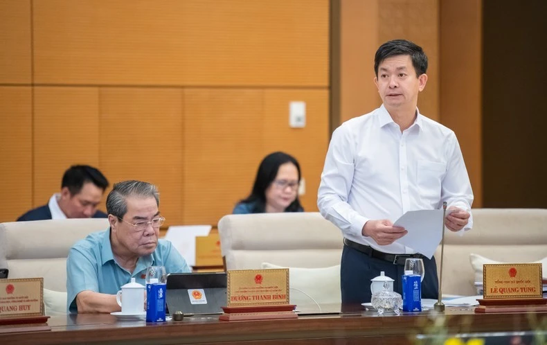 Tổng Thư ký Quốc hội, Chủ nhiệm Văn phòng Quốc hội Lê Quang Tùng. (Ảnh: Media Quốc hội)