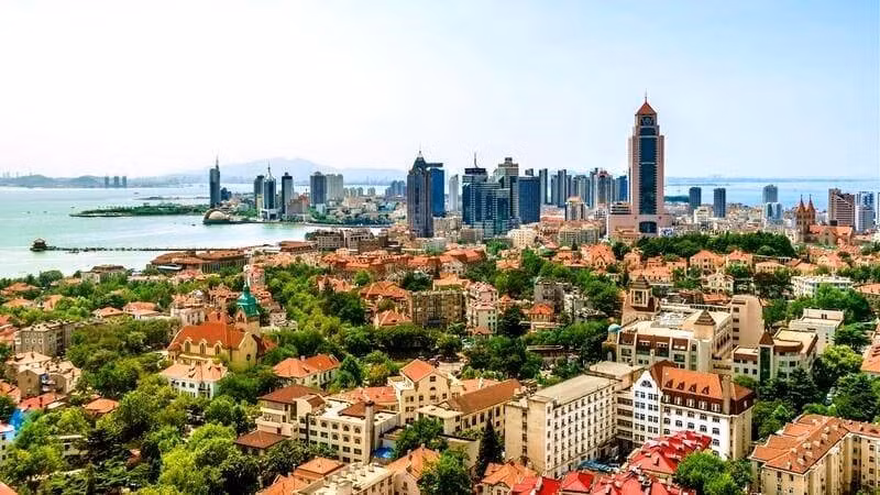 Thanh Đảo, nơi “Gió thổi trăng sáng, núi và biển gặp nhau” là điểm đến mới nổi ở Trung Quốc mà khách Hàn Quốc rất yêu thích