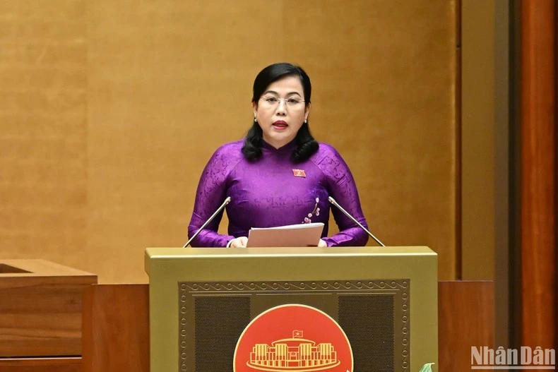 Chủ nhiệm Ủy ban Công tác đại biểu Nguyễn Thanh Hải. (Ảnh: THỦY NGUYÊN)