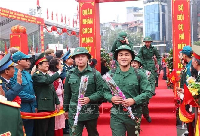 Sửa đổi, bổ sung 11 luật trong lĩnh vực quân sự, quốc phòng đáp ứng yêu cầu sắp xếp bộ máy. Ảnh minh họa TTXVN.