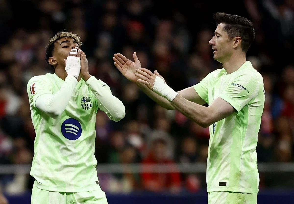 Barca ngược dòng khó tin trước Atletico Madrid (Ảnh: Reuters).