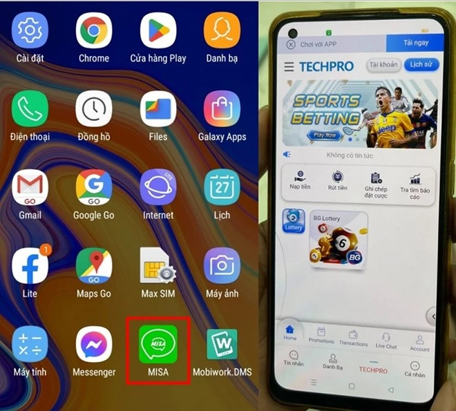 Cảnh báo phương thức lừa đảo giả mạo Công ty MISA chiếm đoạt tài sản ảnh 1