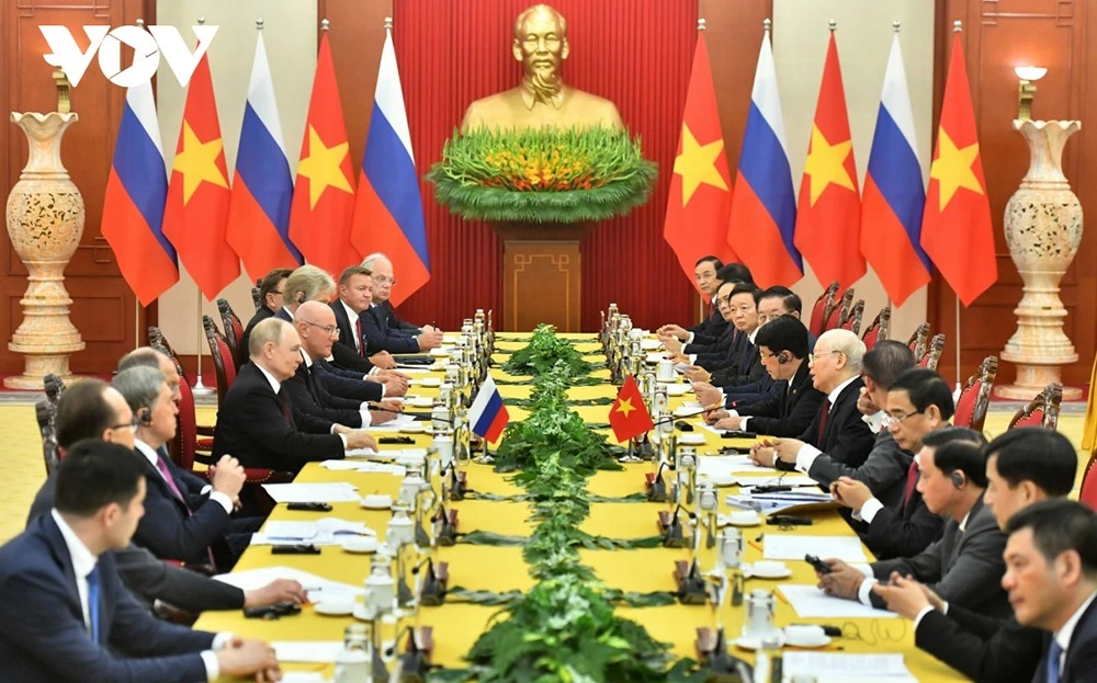 Toàn cảnh chuyến thăm Việt Nam của Tổng thống Nga Vladimir Putin ảnh 7