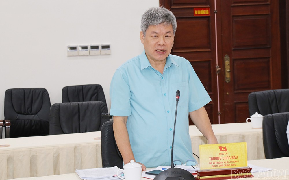 Ban Thường vụ Tỉnh ủy 2 tỉnh Lào Cai - Yên Bái hoàn thiện phương án nhân sự tỉnh Lào Cai mới (sau hợp nhất) ảnh 1 Ban Thường vụ Tỉnh ủy 2 tỉnh Lào Cai - Yên Bái hoàn thiện phương án nhân sự tỉnh Lào Cai mới (sau hợp nhất) ảnh 1