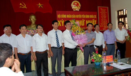 Kỳ họp thứ nhất HĐND huyện Yên Bình khóa XX thành công tốt đẹp ảnh 1