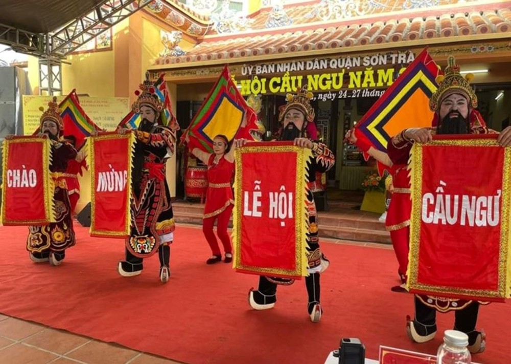 Nhiều hoạt động sôi nổi tại Lễ hội Cầu ngư quận Sơn Trà năm 2024 ảnh 1