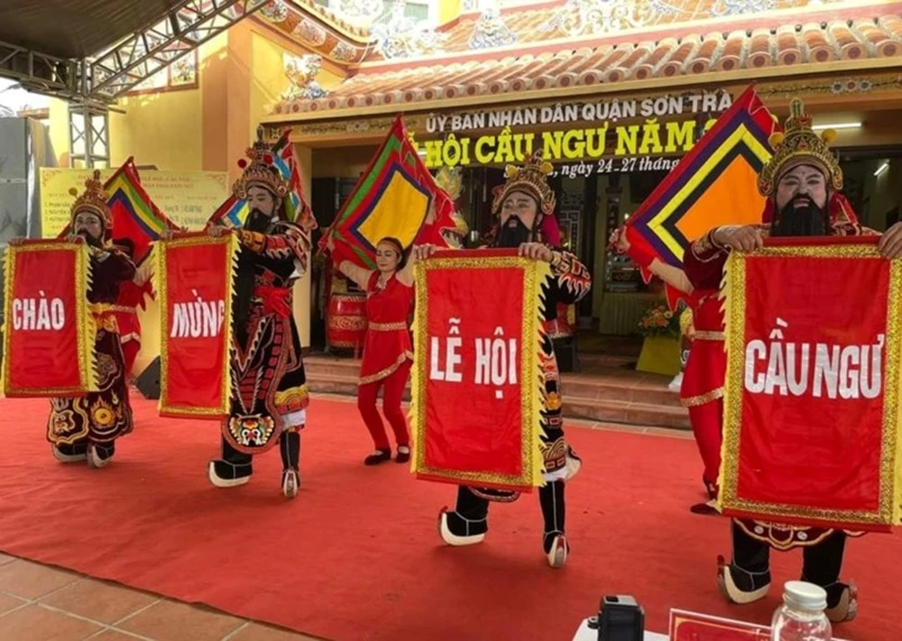 Nhiều hoạt động sôi nổi tại Lễ hội Cầu ngư quận Sơn Trà năm 2024 ảnh 1