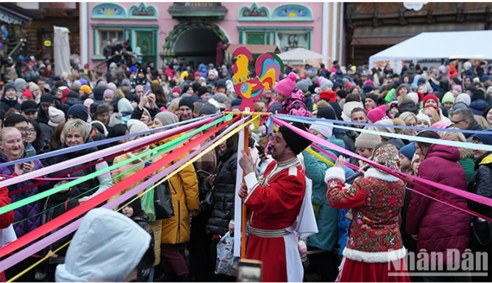 Lễ tiễn mùa đông ở nước Nga ảnh 1