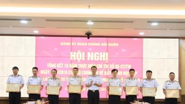 Đảng ủy Quân chủng Hải quân tổng kết 10 năm thực hiện Chỉ thị 05 của Bộ Chính trị