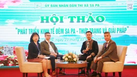 Sa Pa bàn giải pháp phát triển kinh tế đêm