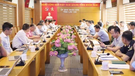 Tổ công tác 1531 của Bộ Nông nghiệp và Môi trường làm việc tại tỉnh Lào Cai
