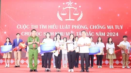 Trường THPT Dân tộc nội trú tỉnh giành giải Nhất vòng loại Cuộc thi Tìm hiểu Luật Phòng, chống ma túy cho học sinh khu vực Tây Bắc