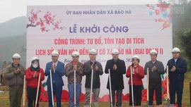 Bảo Hà khởi công dự án tu bổ, tôn tạo di tích lịch sử văn hóa đền Hai Cô