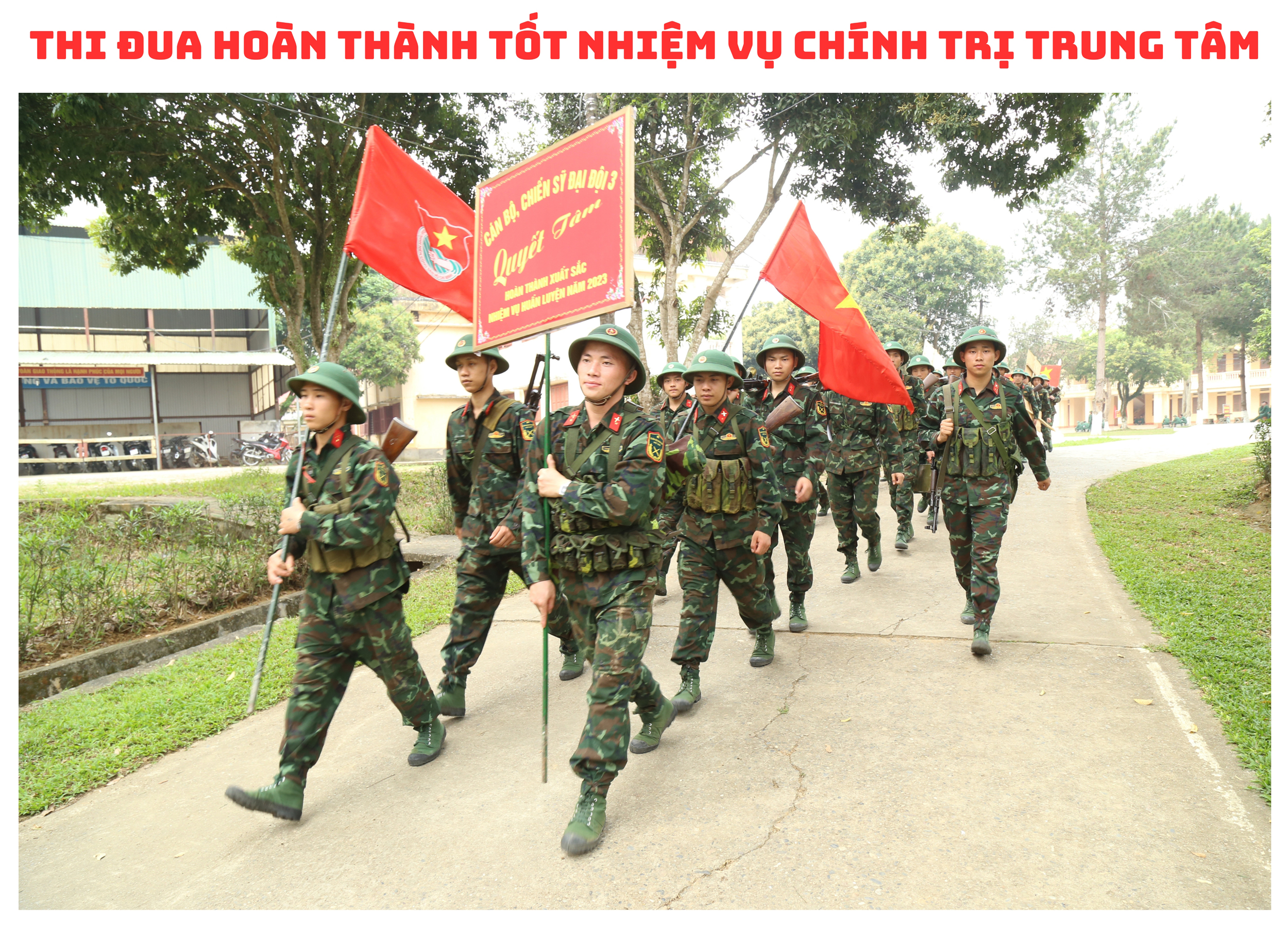 Thi đua hoàn thành tốt nhiệm vụ chính trị trung tâm