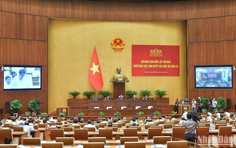 Quang cảnh hội nghị.