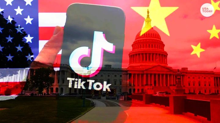 TikTok kêu gọi số đông người dùng tại Mỹ đại diện cho họ để nói cho Quốc hội Mỹ hiểu TikTok có ý nghĩa như thế nào, và kêu gọi người dùng Mỹ nên bỏ phiếu "không”. (Ảnh: Cody Godwin/Usatoday)